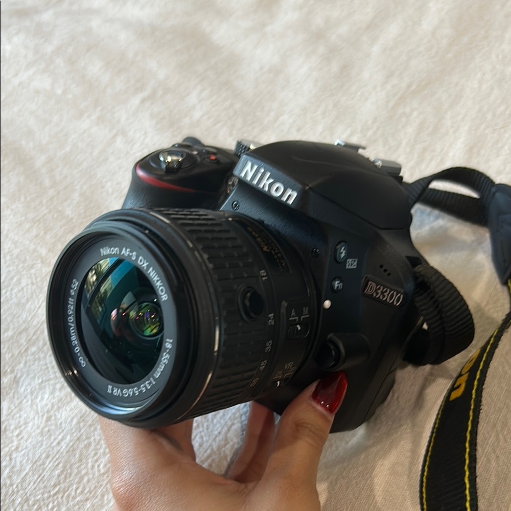 Nikon D3300 Black DSLR Camera